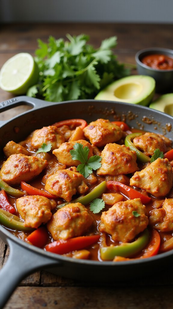 quick flavorful low carb meal