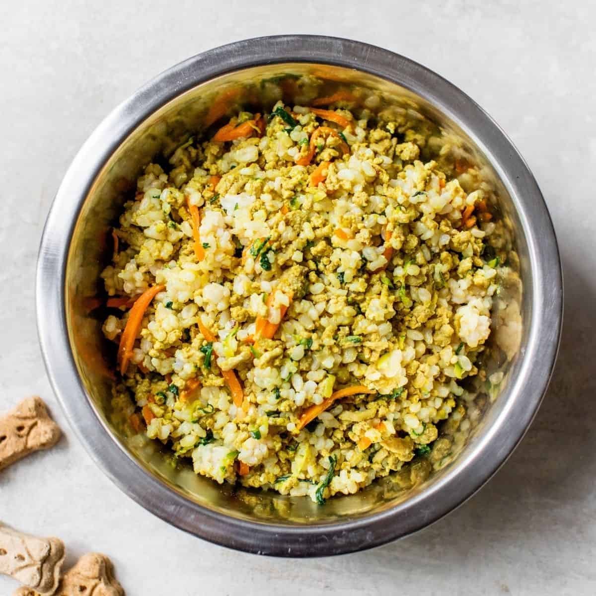 30-Minute Stovetop Homemade Dog Food - Homemade dog food recipes for small dogs