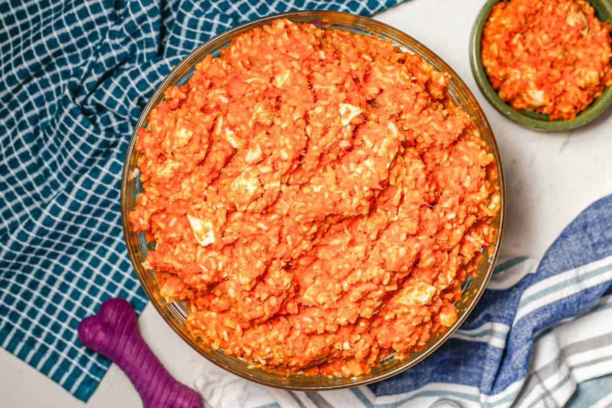 Homemade Dog Food with Chicken and Sweet Potato - Homemade dog food recipes for small dogs
